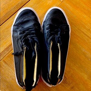 Leather Vans Hightop